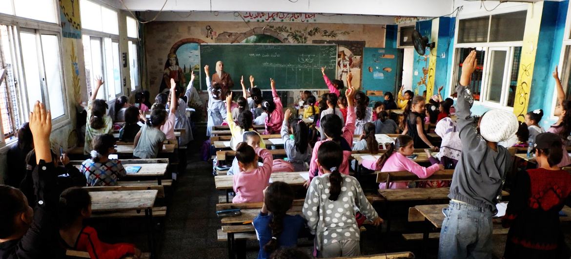 UNICEF : Une vaste campagne de retour à l'école à Gaza concerne 336 000 enfants