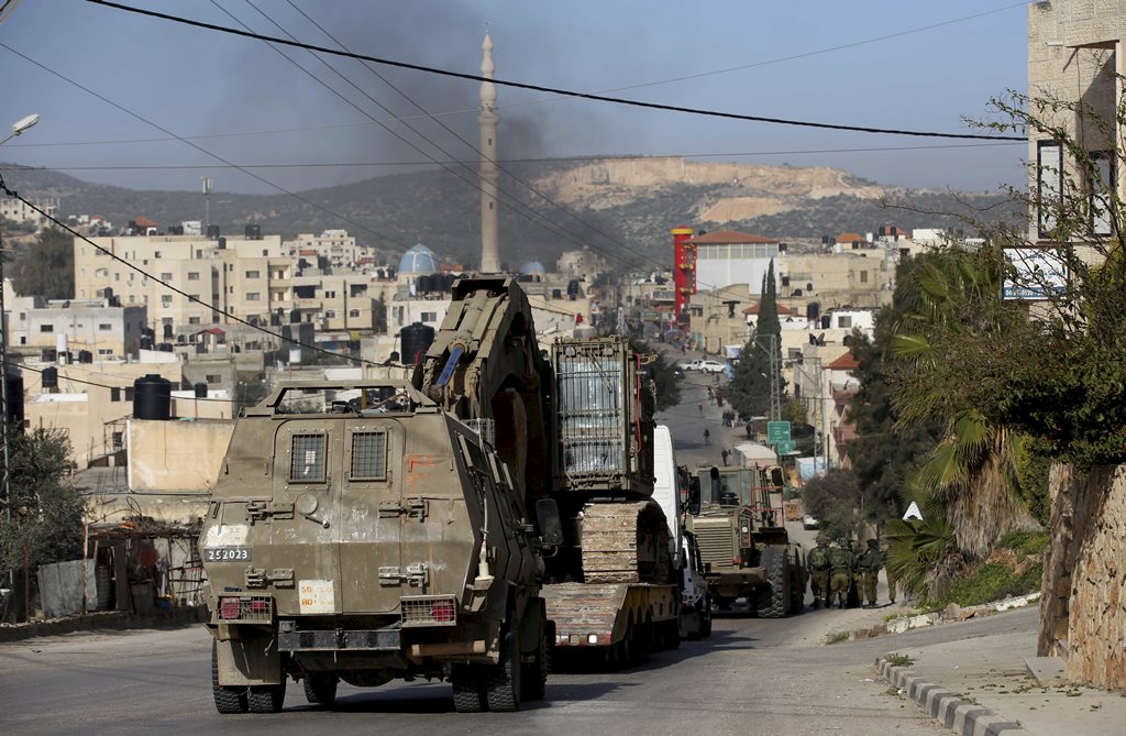 La ville de Jénine attaquée par les forces d’occupation