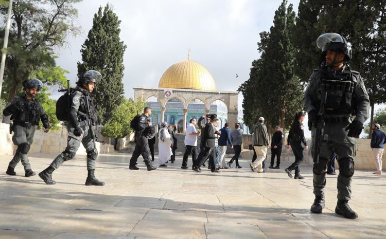 Des colons israéliens s’introduisent dans les cours la mosquée d’Al-Aqsa