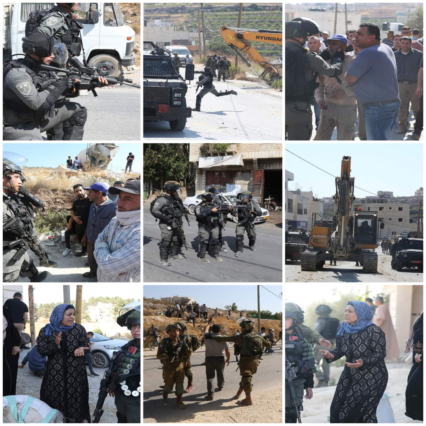 Des civils palestiniens blessés lors des confrontations avec les forces d’occupation à Hébron