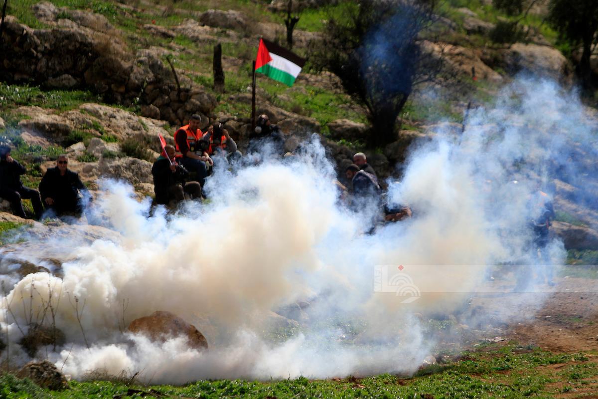 Plusieurs personnes asphyxiées alors que les forces israéliennes répriment des marches pacifiques à Naplouse