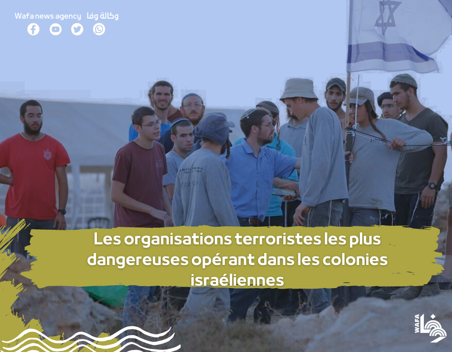 Des organisations considérées comme l'une des armes de l'occupation pour l'expansion et le contrôle des colonies