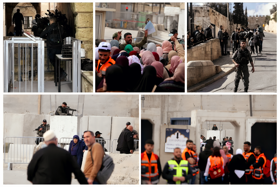Israël entrave l'accès à la mosquée Al-Aqsa le troisième vendredi du Ramadan