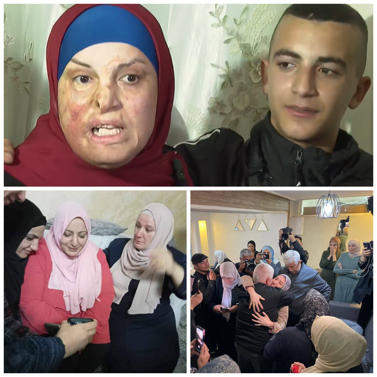 L'occupation israélienne  libère 39 prisonniers  dont 6 femmes et 33 enfants