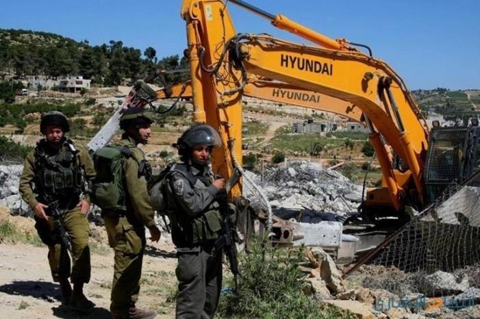  L’occupation délivre cinq notifications de démolition près de Salfit