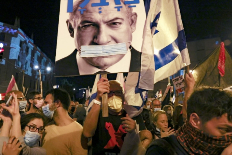  Les israéliens poursuivent leurs protestations contre Netanyahou
