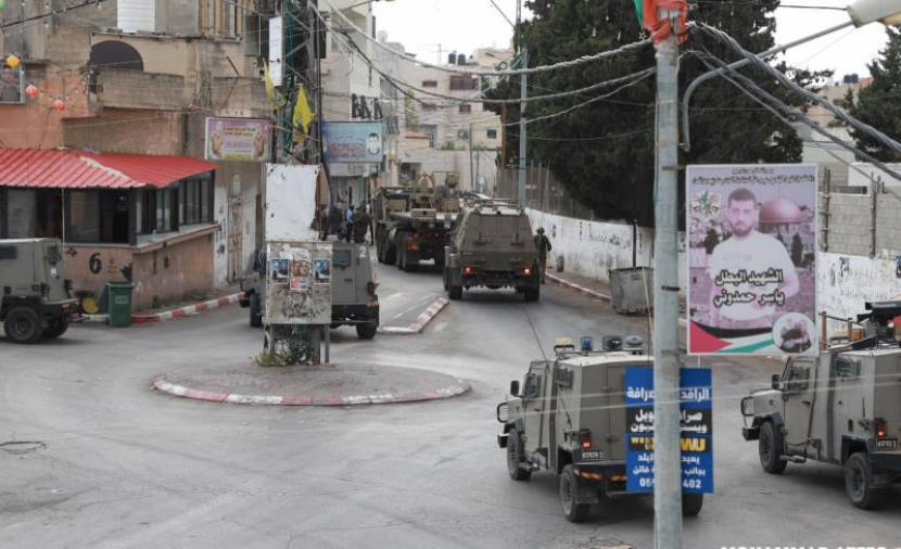 Pour le deuxième consécutif, l’occupation poursuit son siège sur la ville de Burqa  