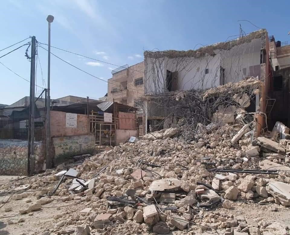 L'occupation détruit un bâtiment à Jérusalem