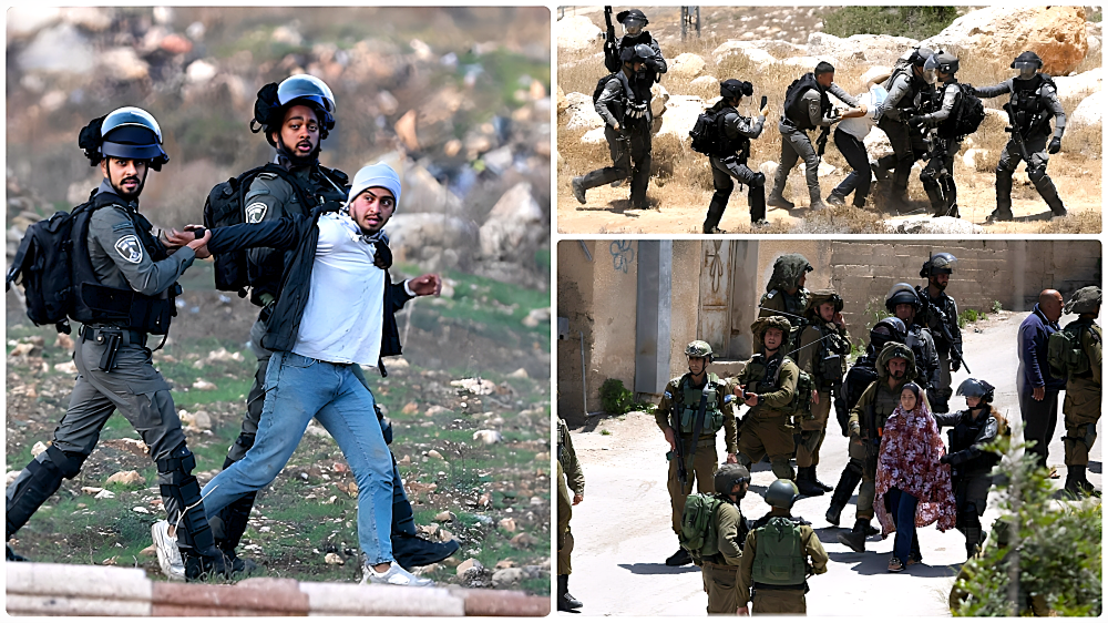 Une femme parmi 35 Palestiniens capturés par l’armée d’occupation en territoire occupé
