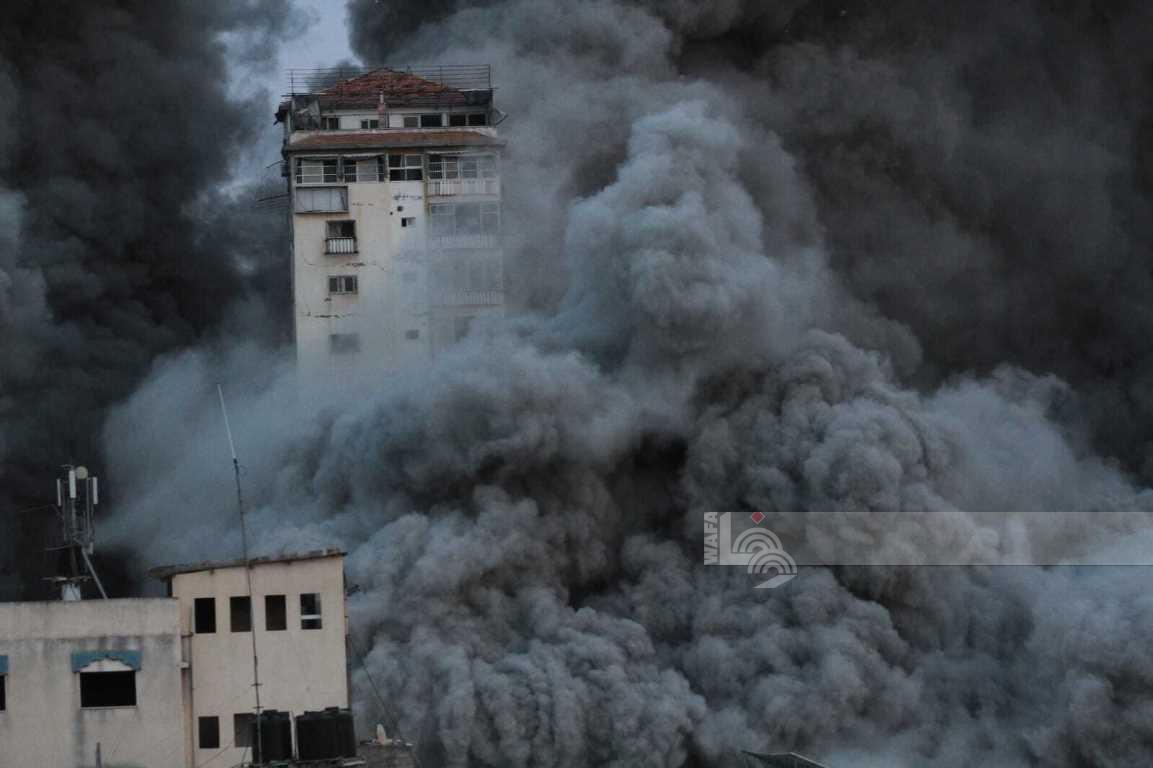 Un certain nombre de citoyens, dont deux femmes journalistes sont tombés en martyr et d'autres blessés lors de raids israéliens sur la bande de Gaza