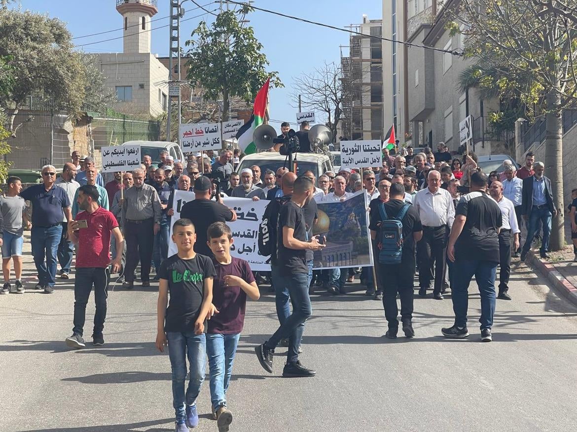 L’armée israélienne d'occupation tente de bloquer un "marathon cycliste" en soutien à Al-Aqsa
