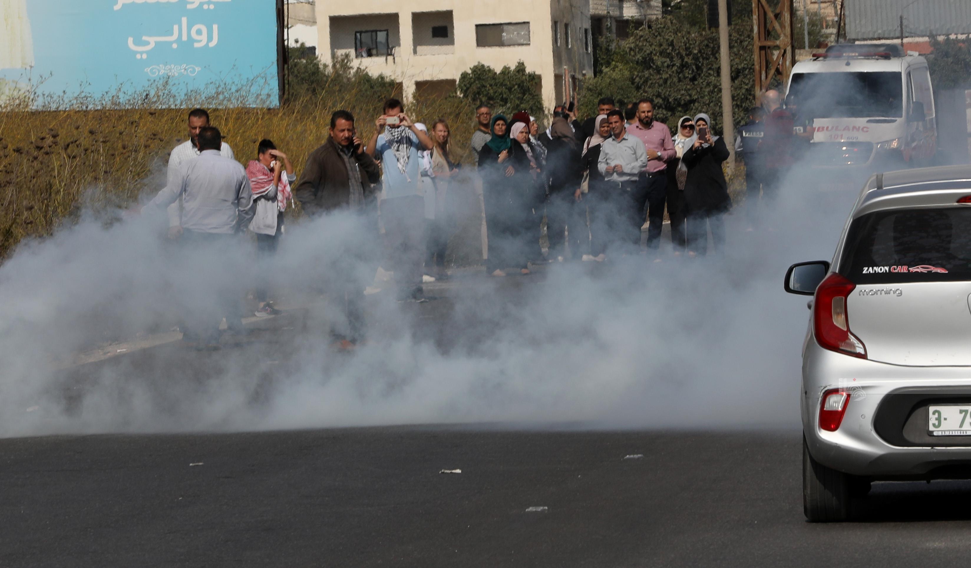Des Palestiniens asphyxiés lors des confrontations avec les forces d’occupation à Naplouse