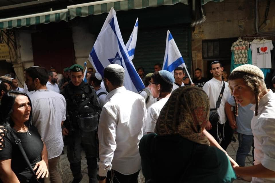 Une marche provocante des colons dans la vieille ville de Jérusalem 