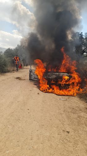 Attaque de colons à Beita : six blessés et trois véhicules incendiés