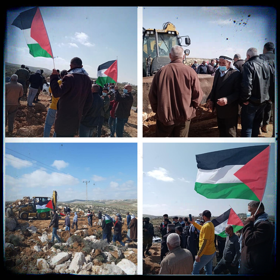 Les forces d’occupation répriment une activité contre le ravage des terres à Hébron