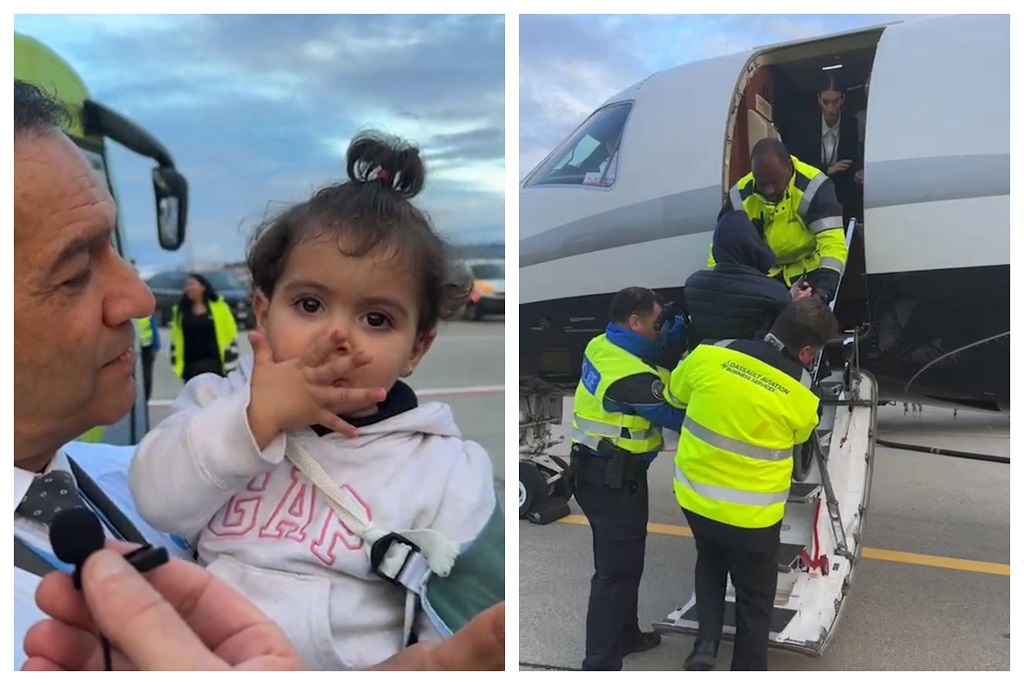 Le deuxième lot d'enfants blessés de Gaza arrive en Suisse