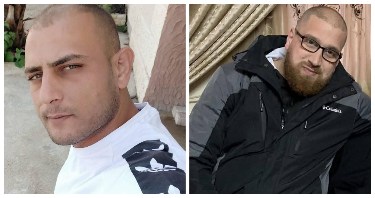Deux jeunes hommes tombés en martyr par balles de l’occupation israélienne près de Qalqilya