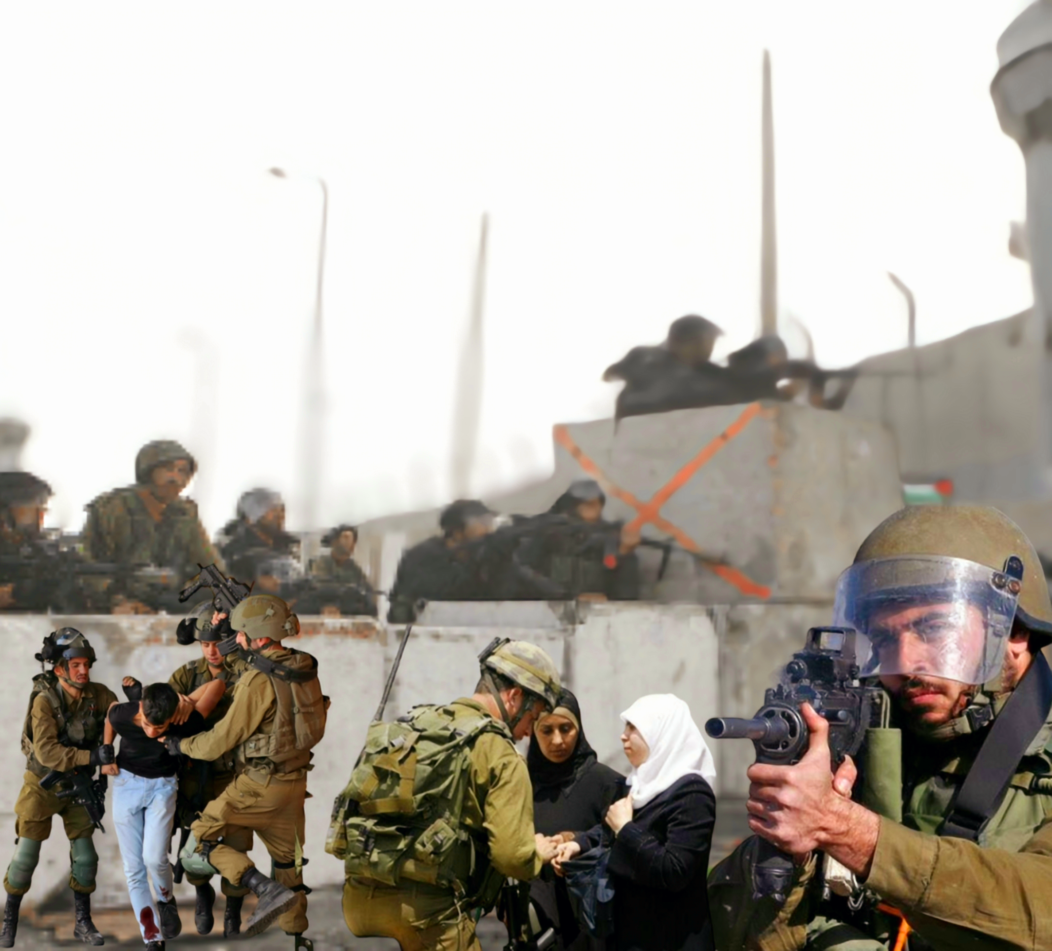 L'effroyable traversée des barrages militaires israéliens