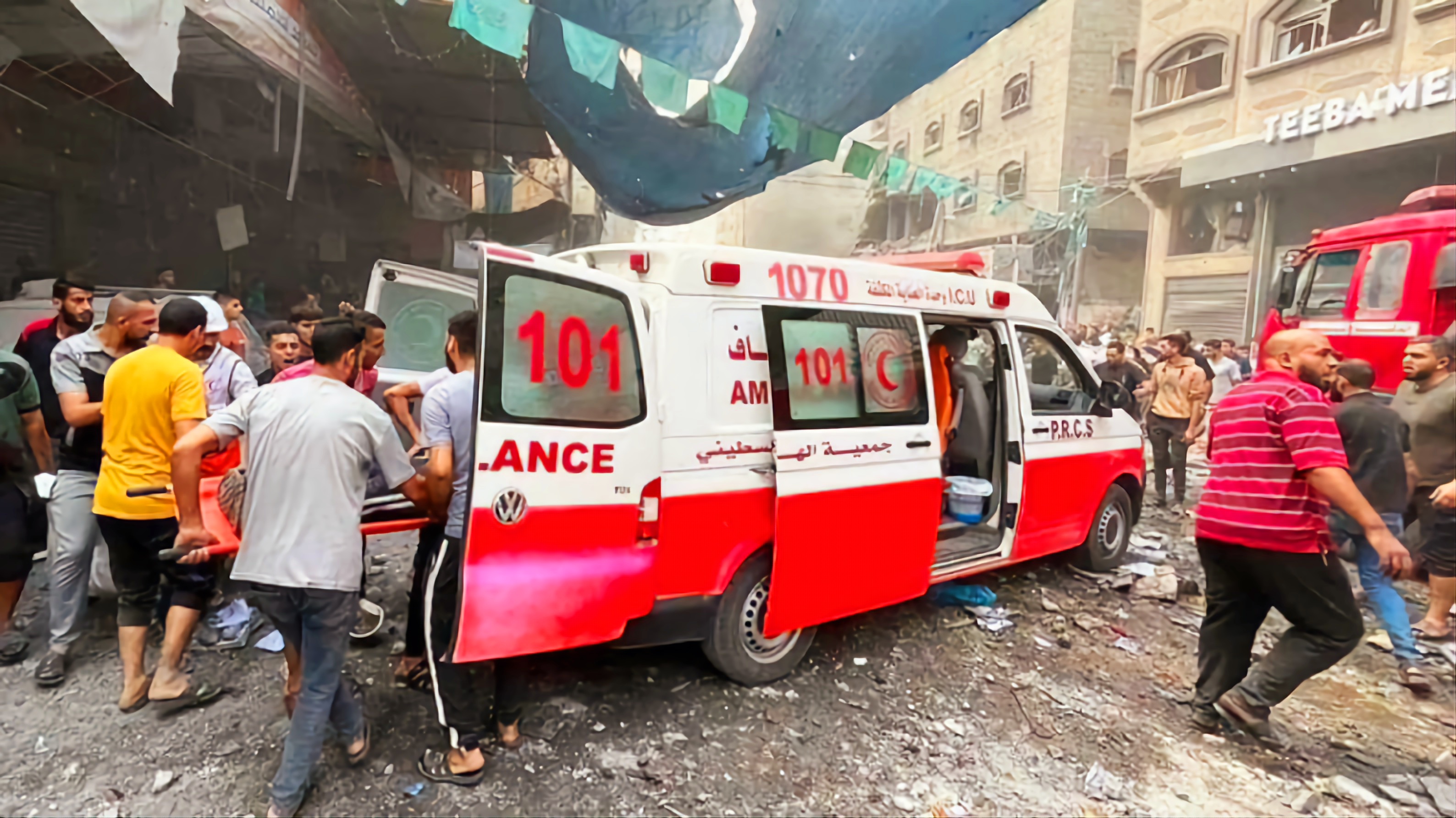 Israël renouvelle ses bombardements à proximité de l'hôpital Al-Amal à Khan Younis