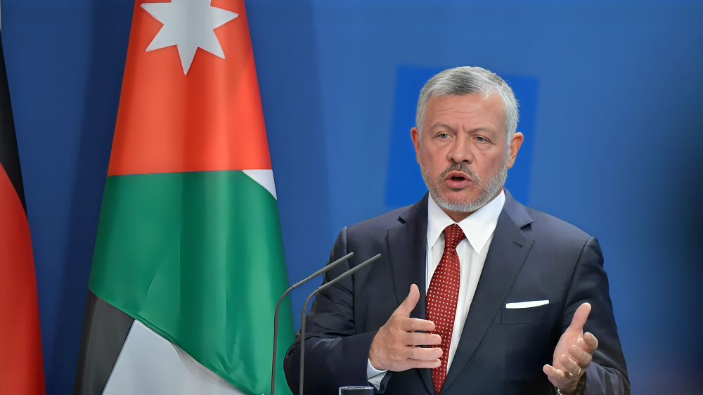 Le roi de Jordanie met en garde contre les répercussions de la détérioration de la crise humanitaire à Gaza