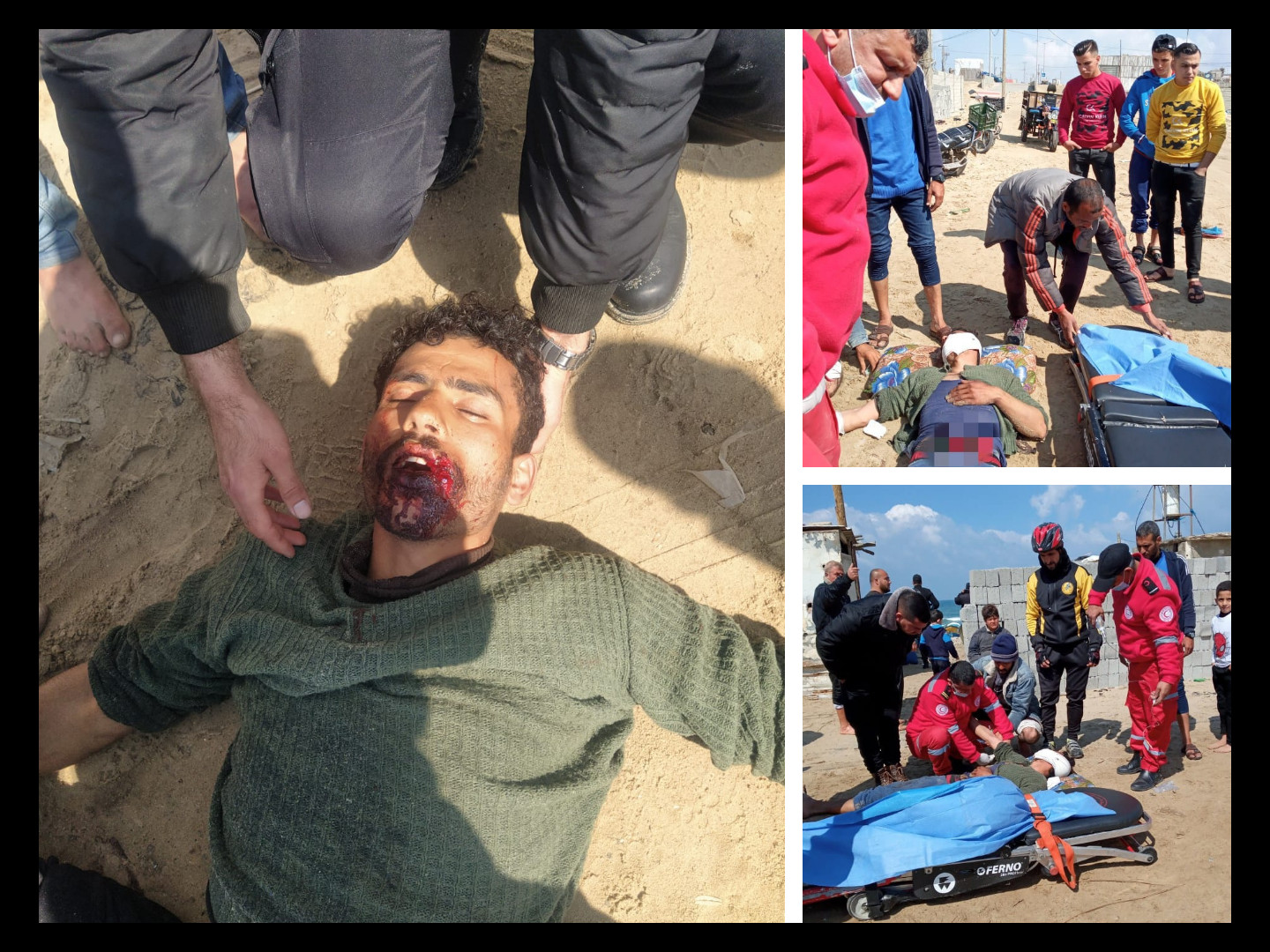 Deux pêcheurs palestiniens blessés par balles de la marine israélienne à Gaza