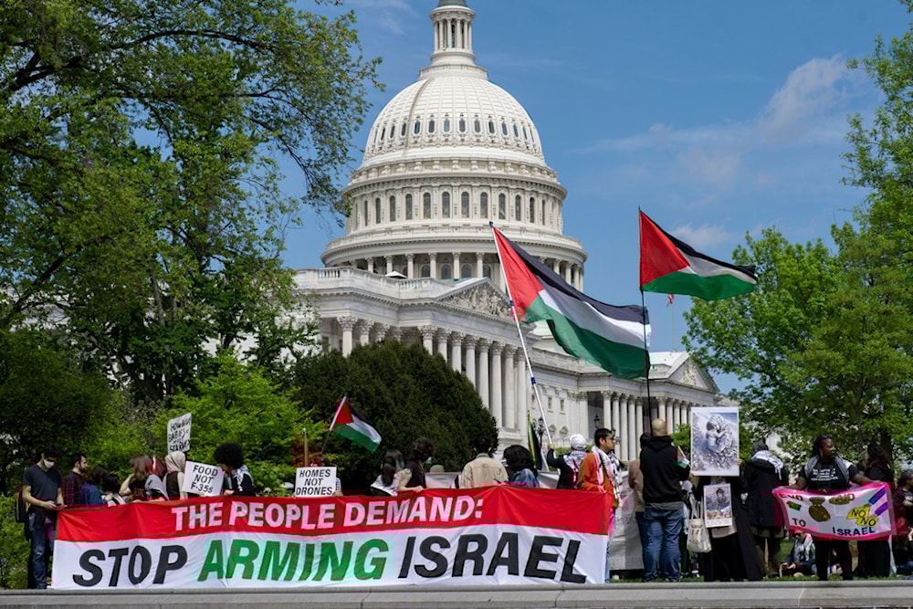 Manifestation à Los Angeles pour exiger que l’administration américaine mette fin à son soutien à Israël
