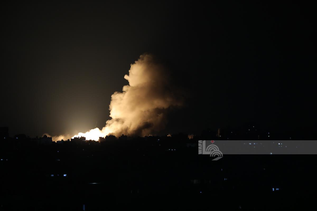 Un bombardement sur plusieurs sites dans la bande de Gaza