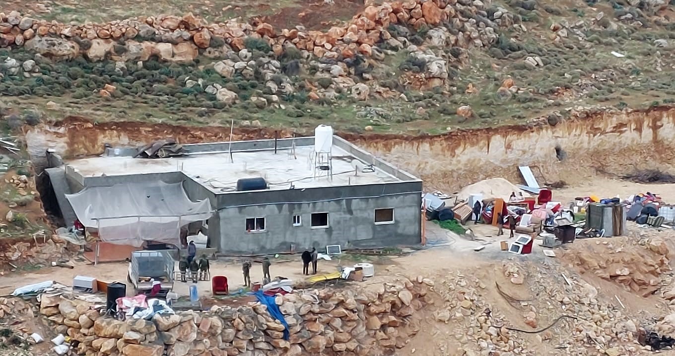 Démolition de deux maisons au sud de Naplouse