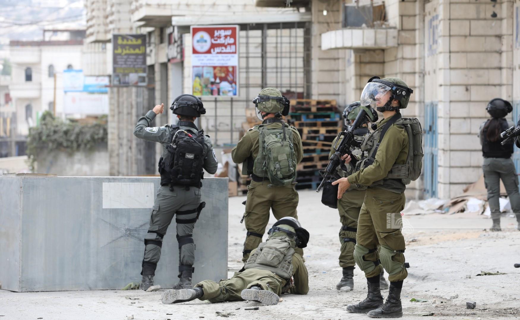Confrontations de l'occupation en Cisjordanie occuppée