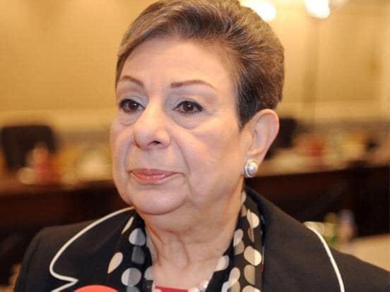  Hanan Ashrawi infectée par le COVID-19