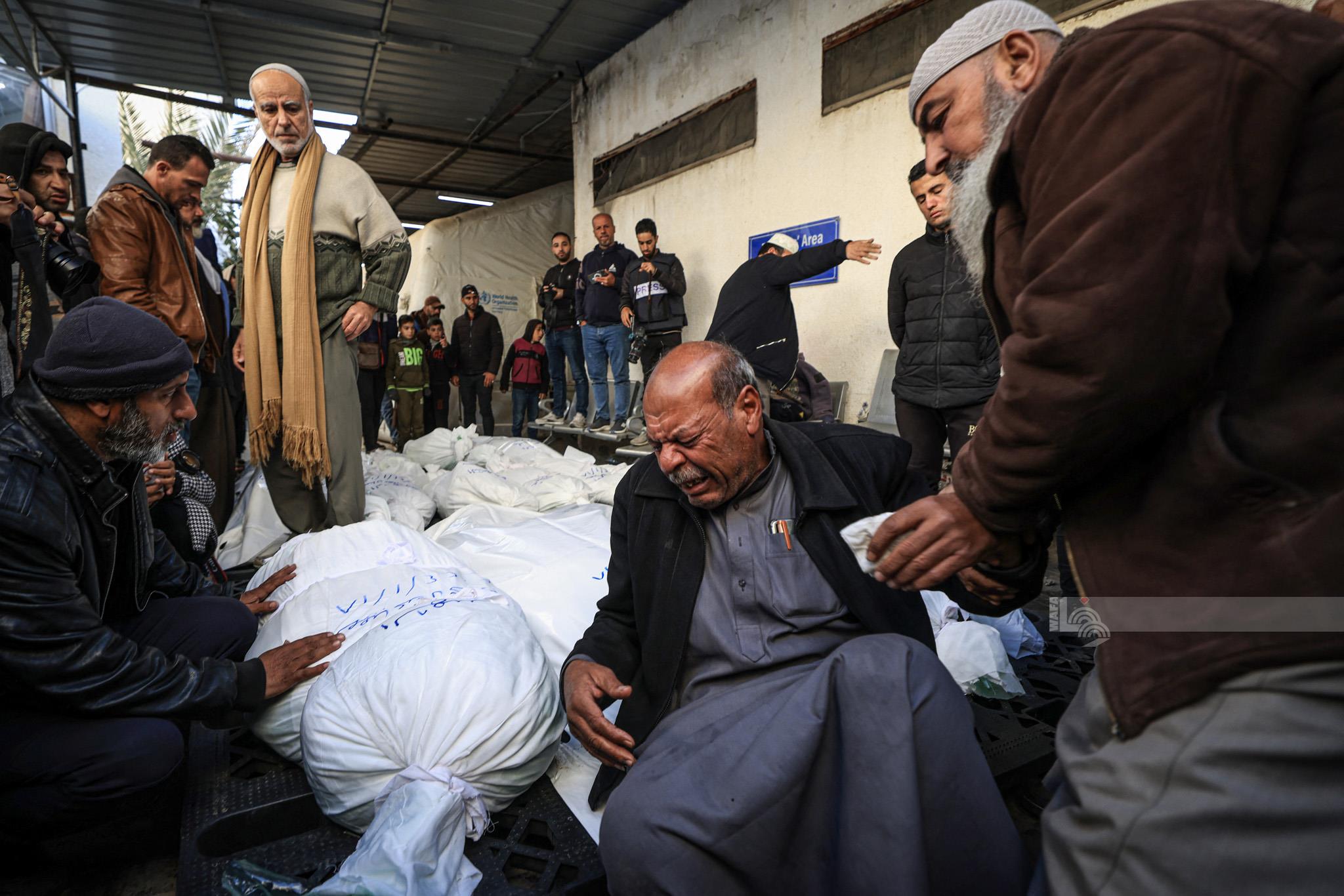 6 martyrs dans le bombardement d'une maison à Deir al-Balah et la panne de courant à l'hôpital Nasser   