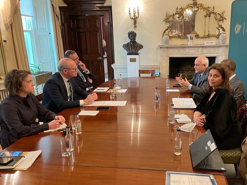 Un comité de l’ONU discutera avec le ministre irlandais des affaires étrangères des mesures possibles pour favoriser le processus de paix 