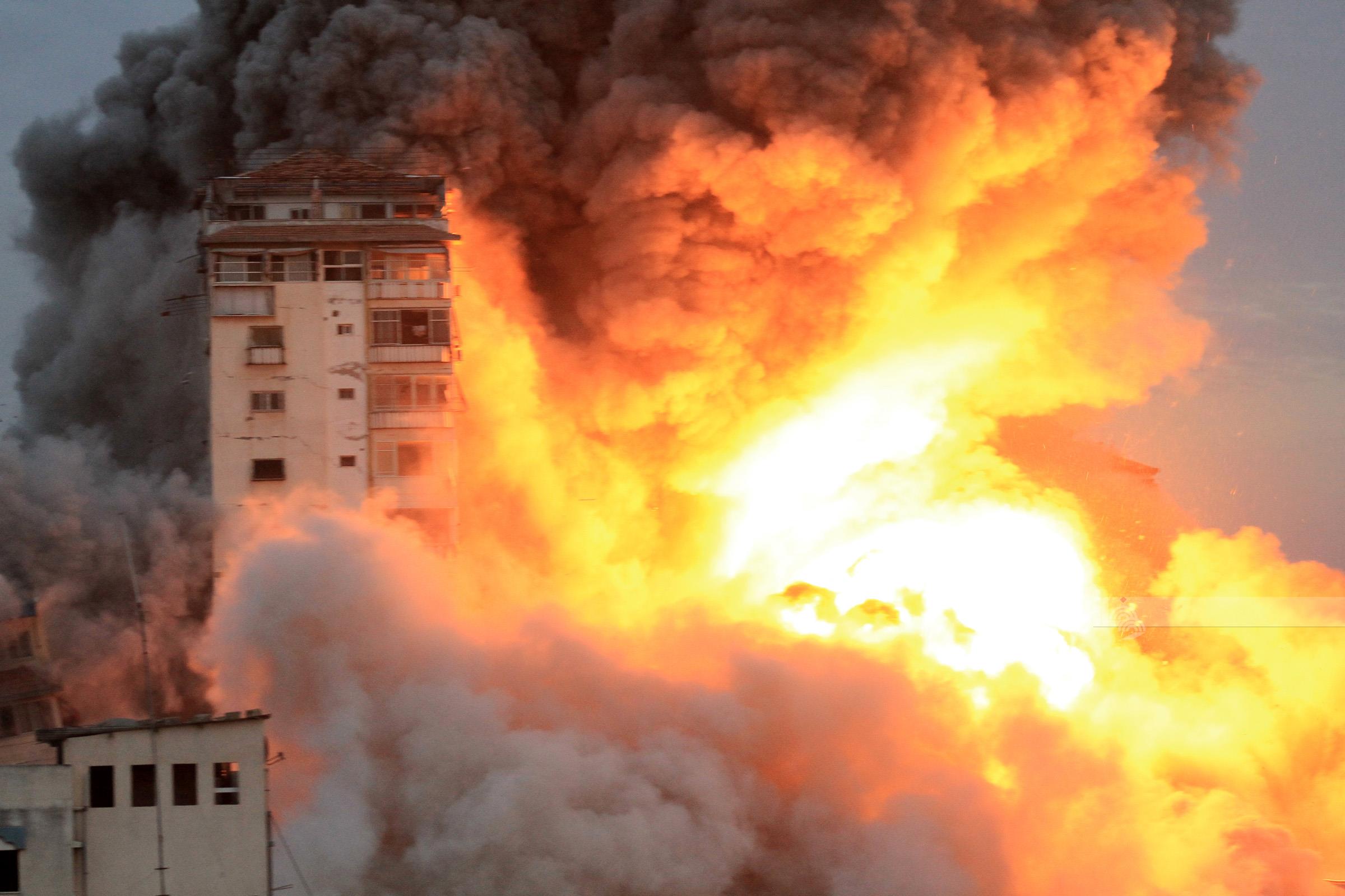 Gaza : l’occupation bombarde des bâtiments près de Rafah 