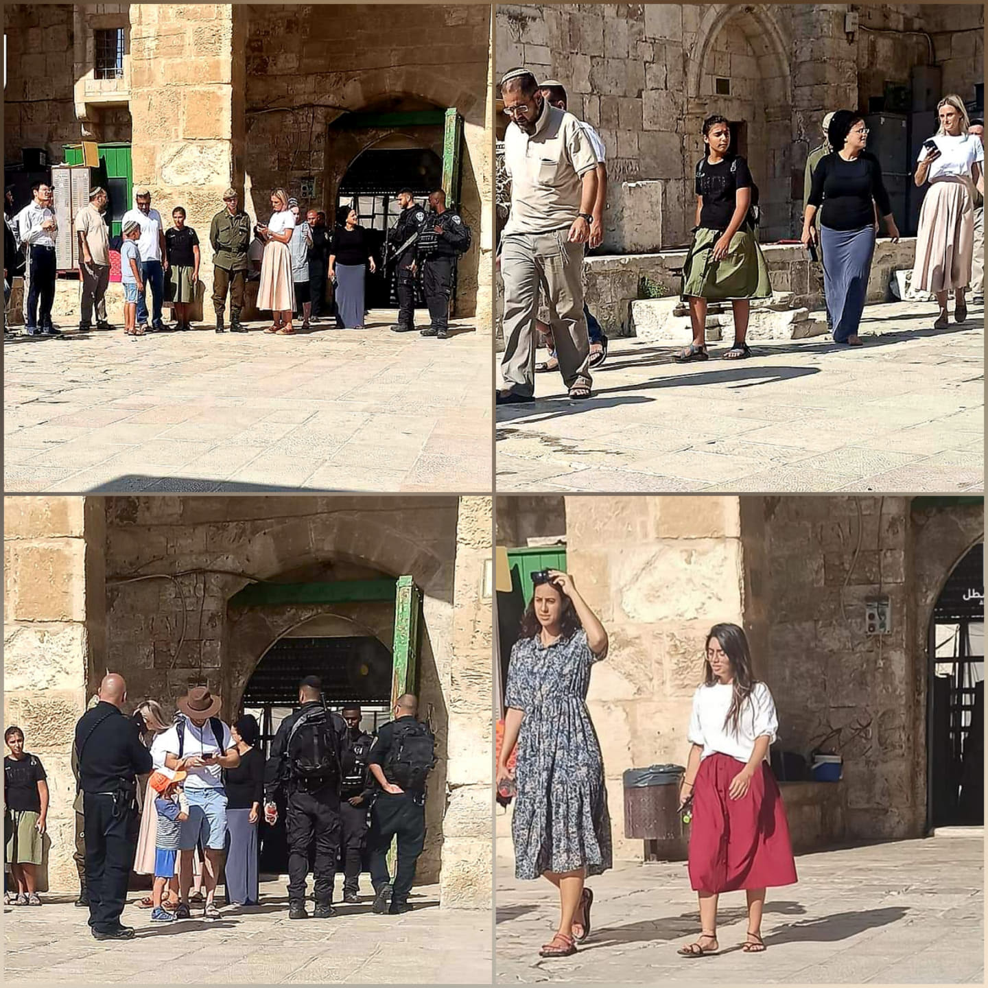 Des colons israéliens s’introduisent dans la mosquée d’Al-Aqsa