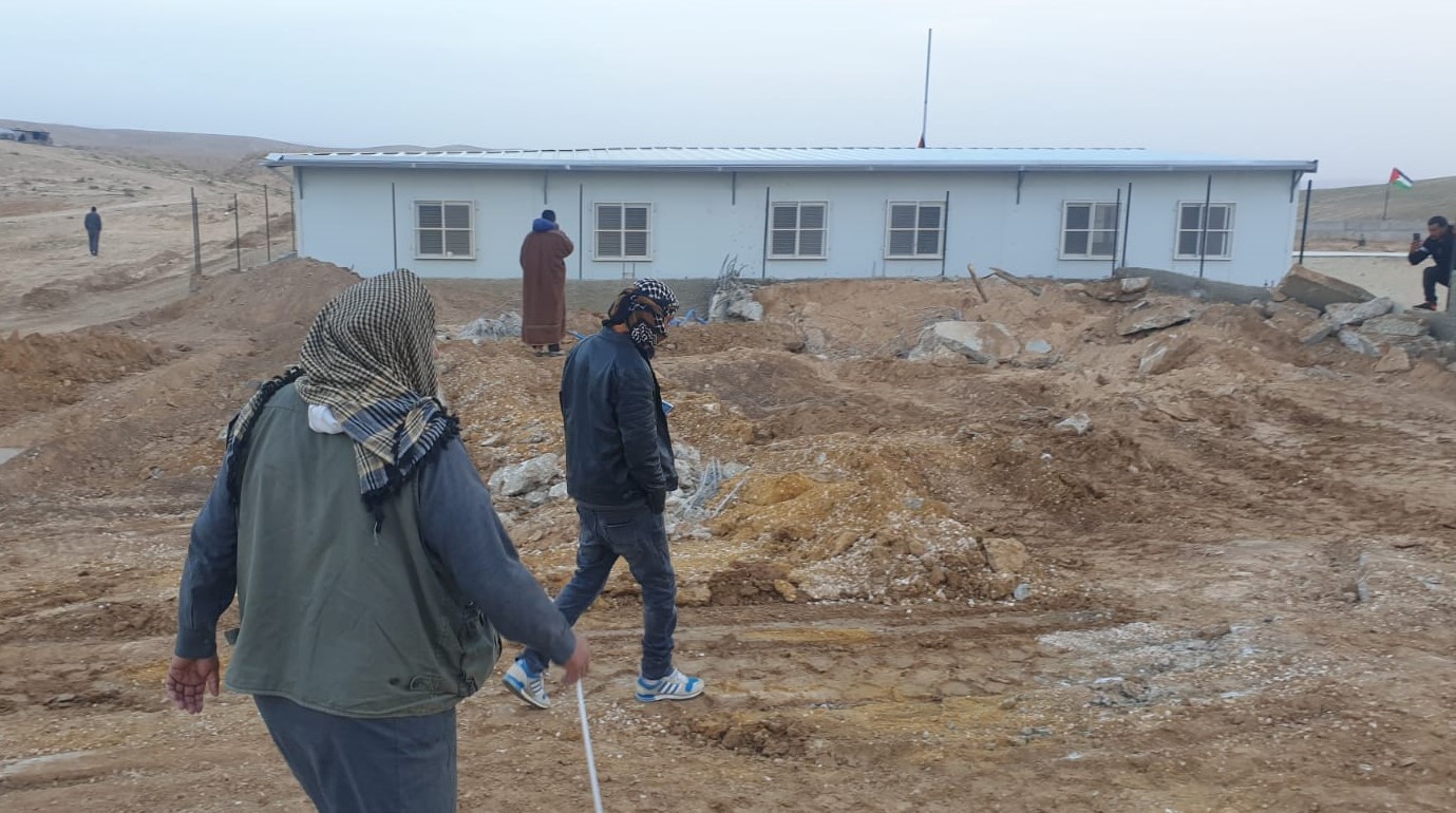 L’occupation détruit une mosquée en construction à Hébron