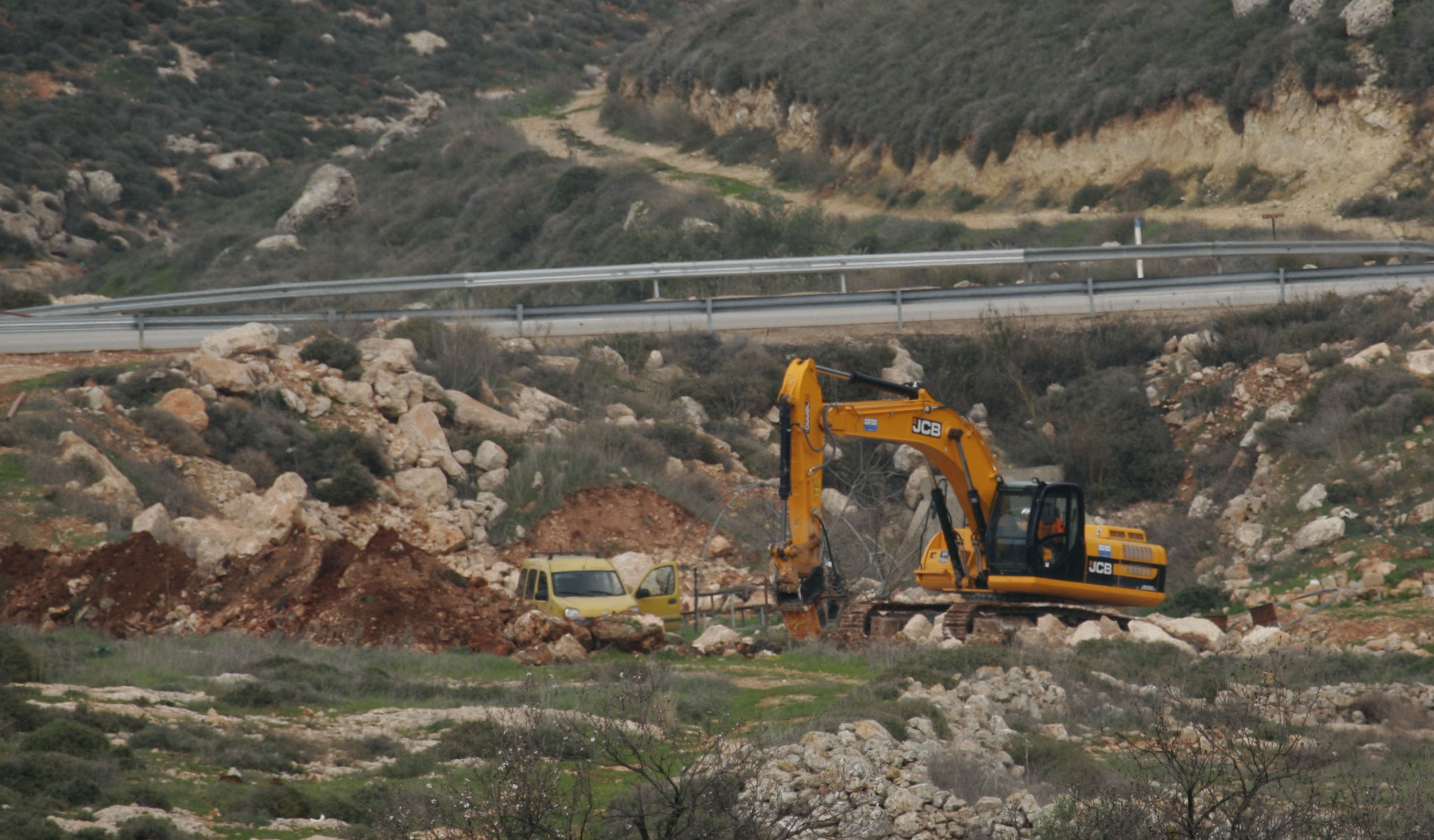 L'occupation nivelle des terres au sud de Naplouse