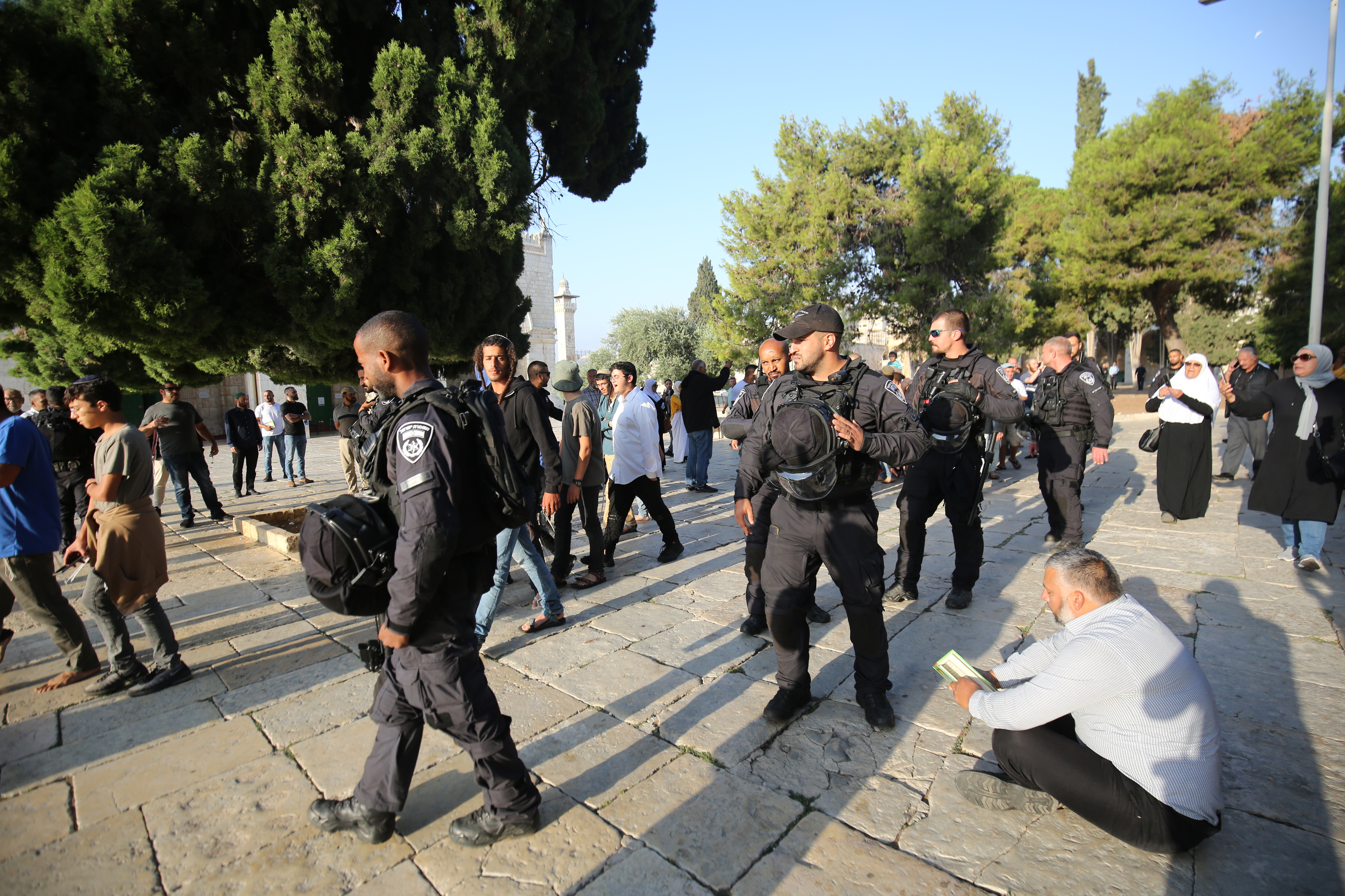 La mosquée d'Al-Aqsa est pénétrée par des dizaines de colons