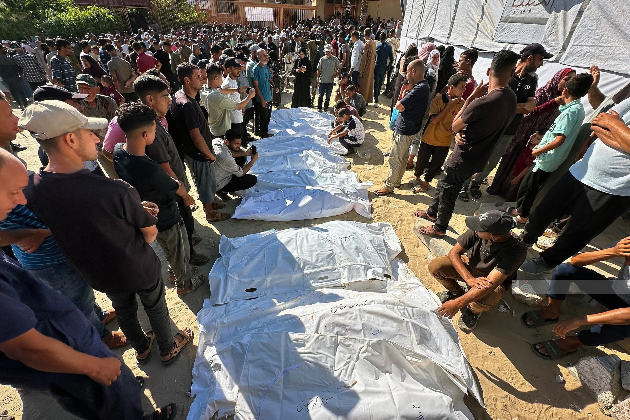 Massacre dans le quartier de Sheikh Radwan, au nord de la ville de Gaza :Des dizaines de morts et de blessés, dont des enfants