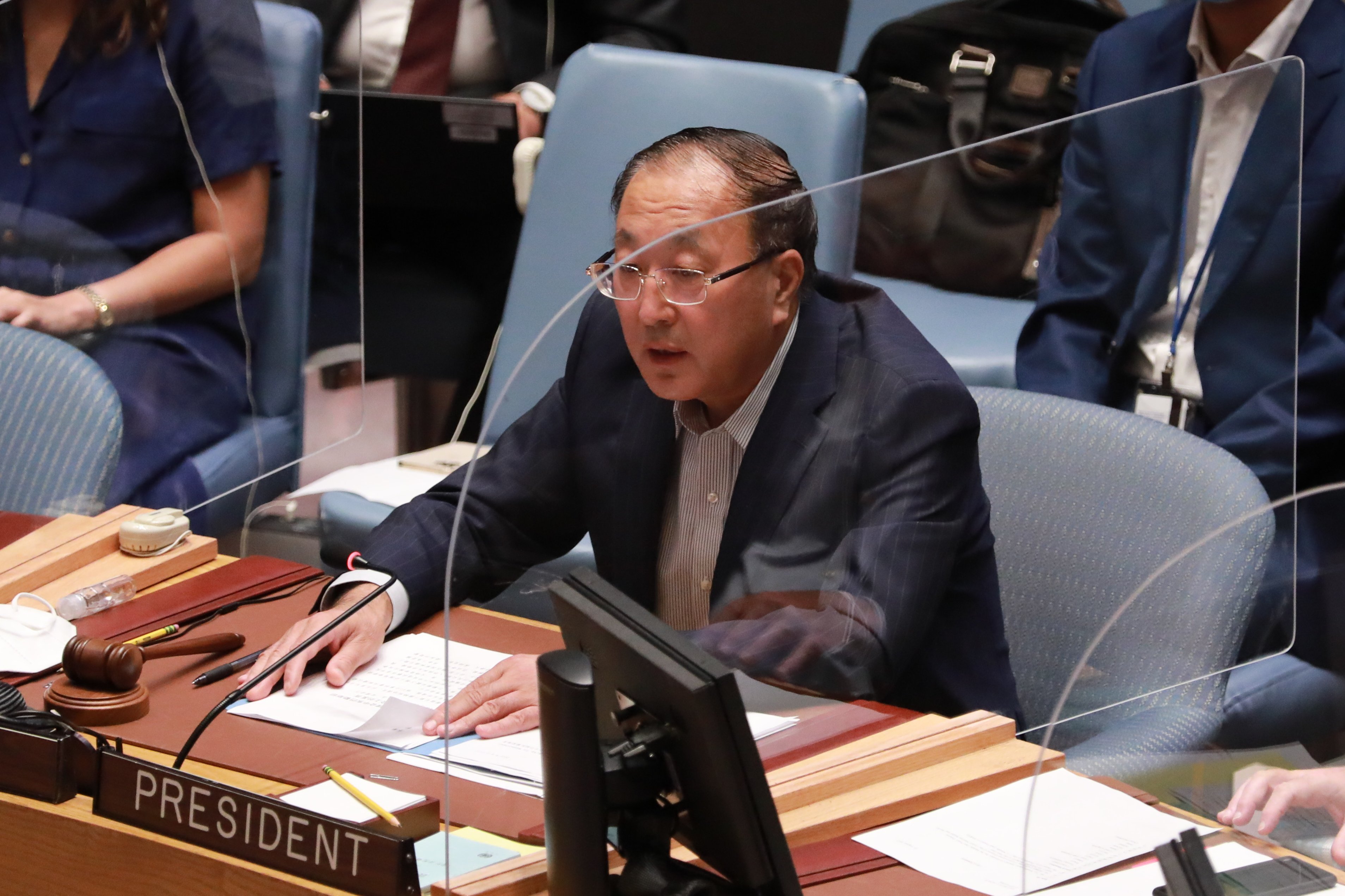 La Chine: Il est impératif de prendre des mesures substantielles pour faire avancer la solution à deux États