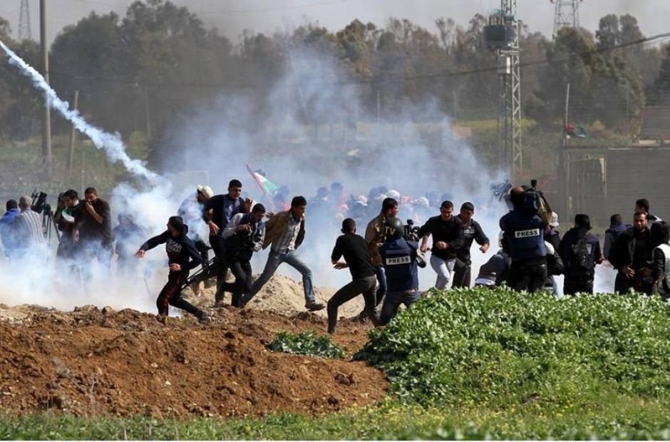 Les forces d’occupation israéliennes causent plusieurs cas d’asphyxie au nord de Gaza
