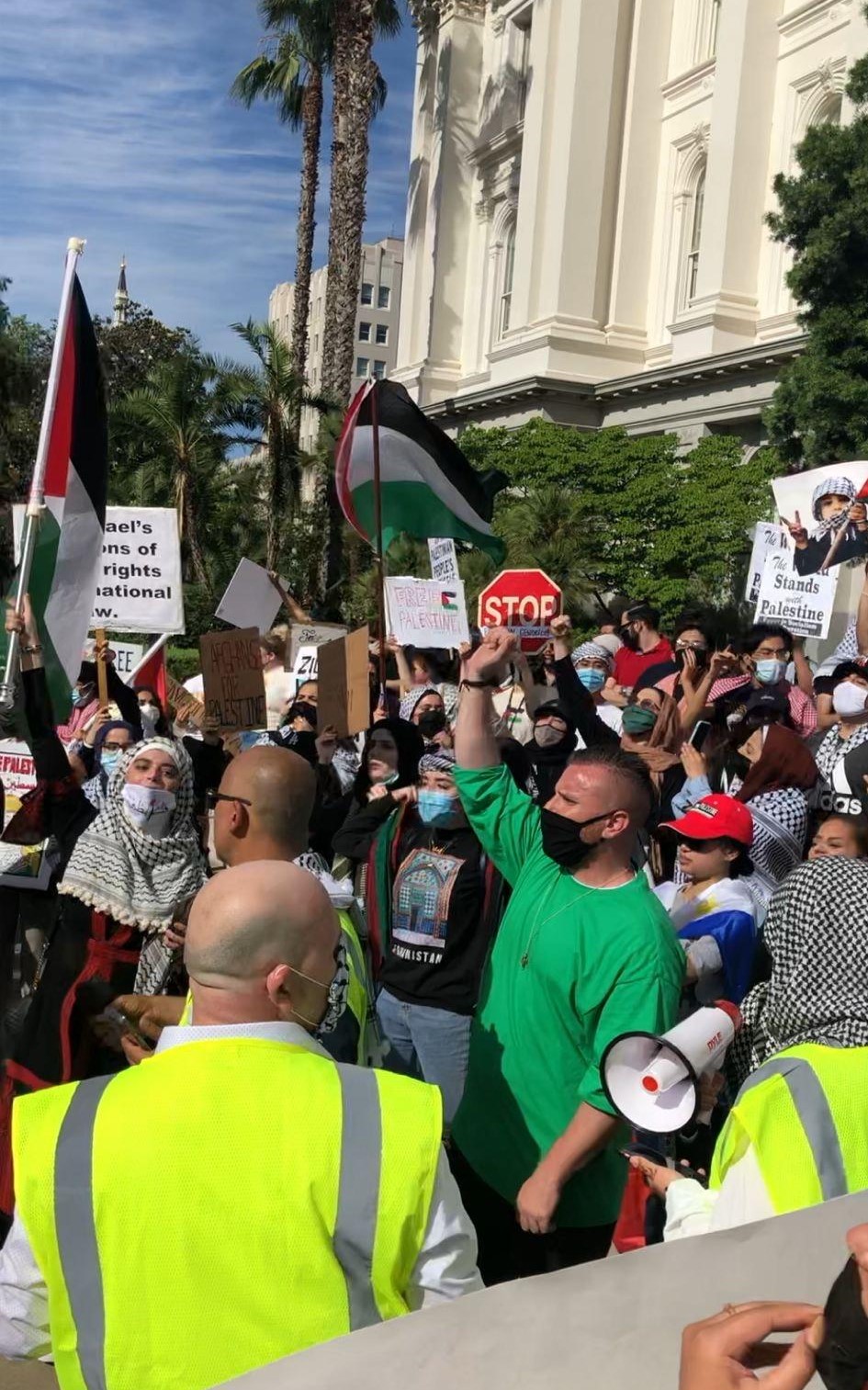 Des grands rassemblements dans les villes américaines contre l’agression israélienne sur les Palestiniens