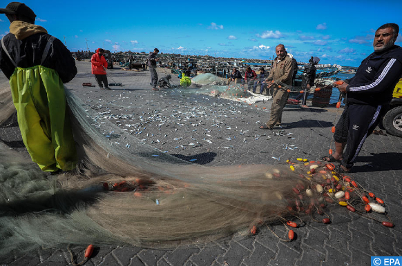 Les vedettes de l’occupation ciblent les pêcheurs dans la mer de Gaza  