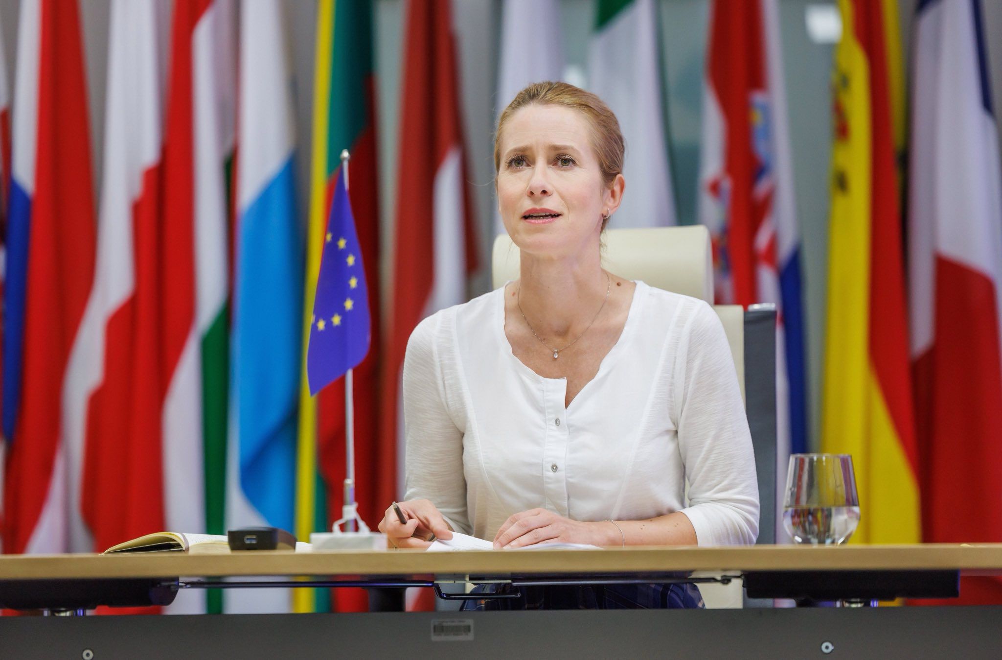 La Haute Représentante de l’Union européenne pour les affaires étrangères et la politique de sécurité, Kaja Kallas