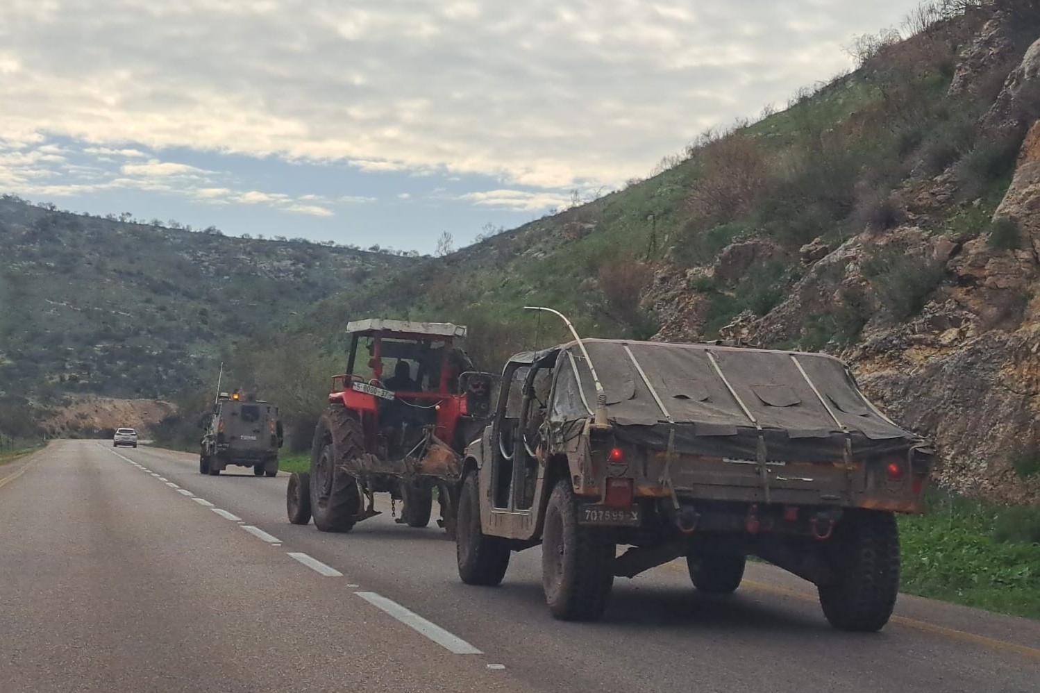 Les forces israéliennes s’emparent d’un tracteur au nord de la Cisjordanie