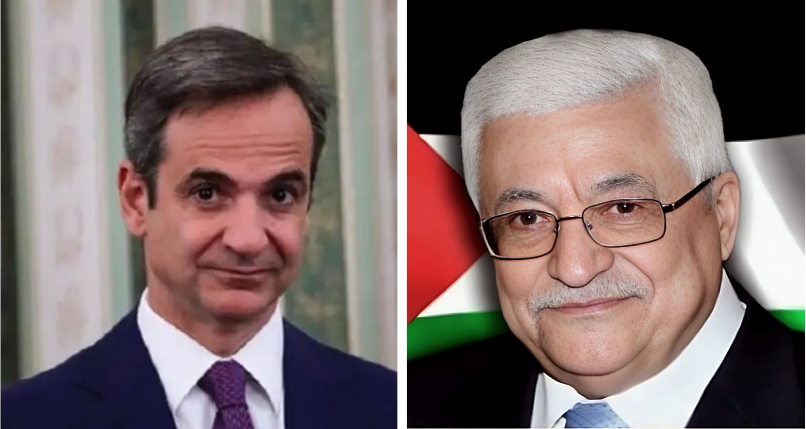 Le président palestinien reçoit un appel téléphonique du Premier ministre grec