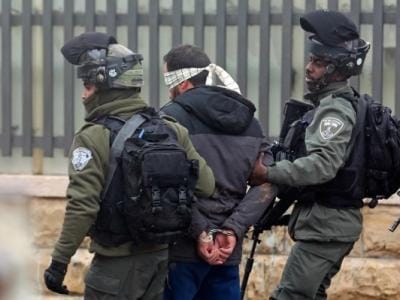 Les forces d’occupation israéliennes arrêtent un Palestinien à Jérusalem occupée