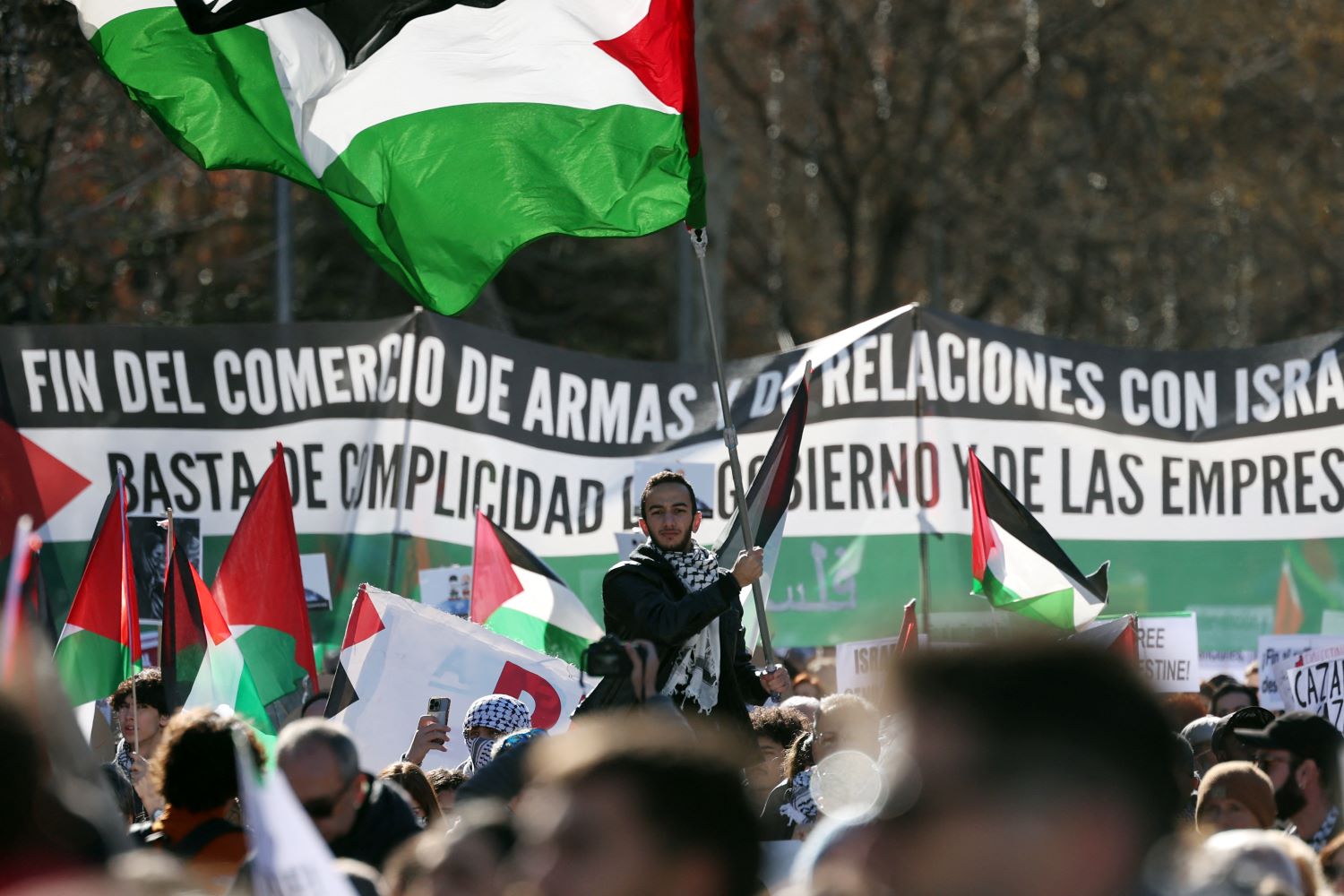 Manifestations dans des villes et capitales internationales pour dénoncer l'agression contre la bande de Gaza