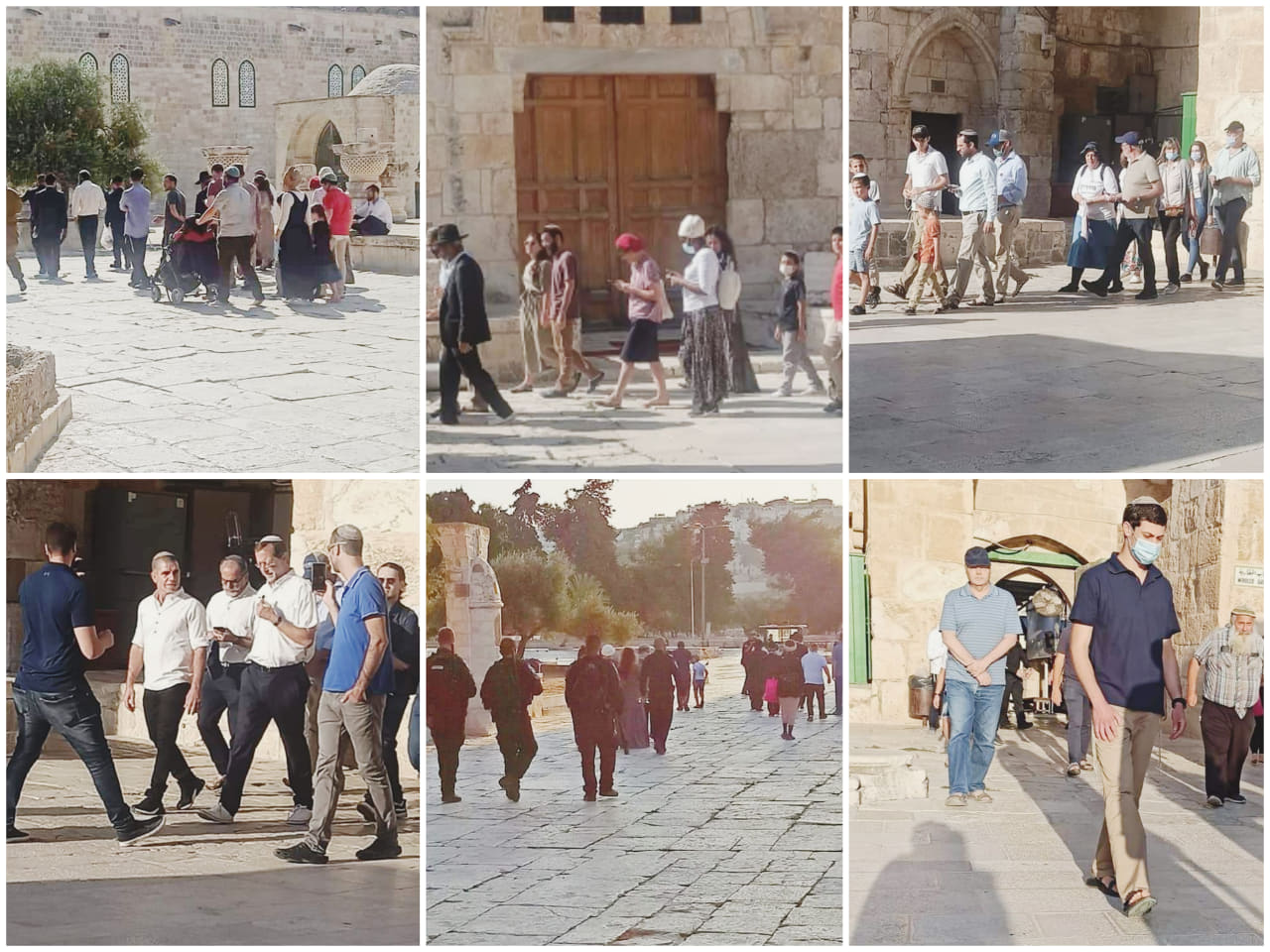Des dizaines de colons israéliens prennent d’assaut la mosquée d’Al-Aqsa