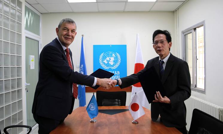 Le Japon verse 20,2 millions de dollars pour soutenir les efforts de l'UNRWA en faveur des réfugiés palestiniens