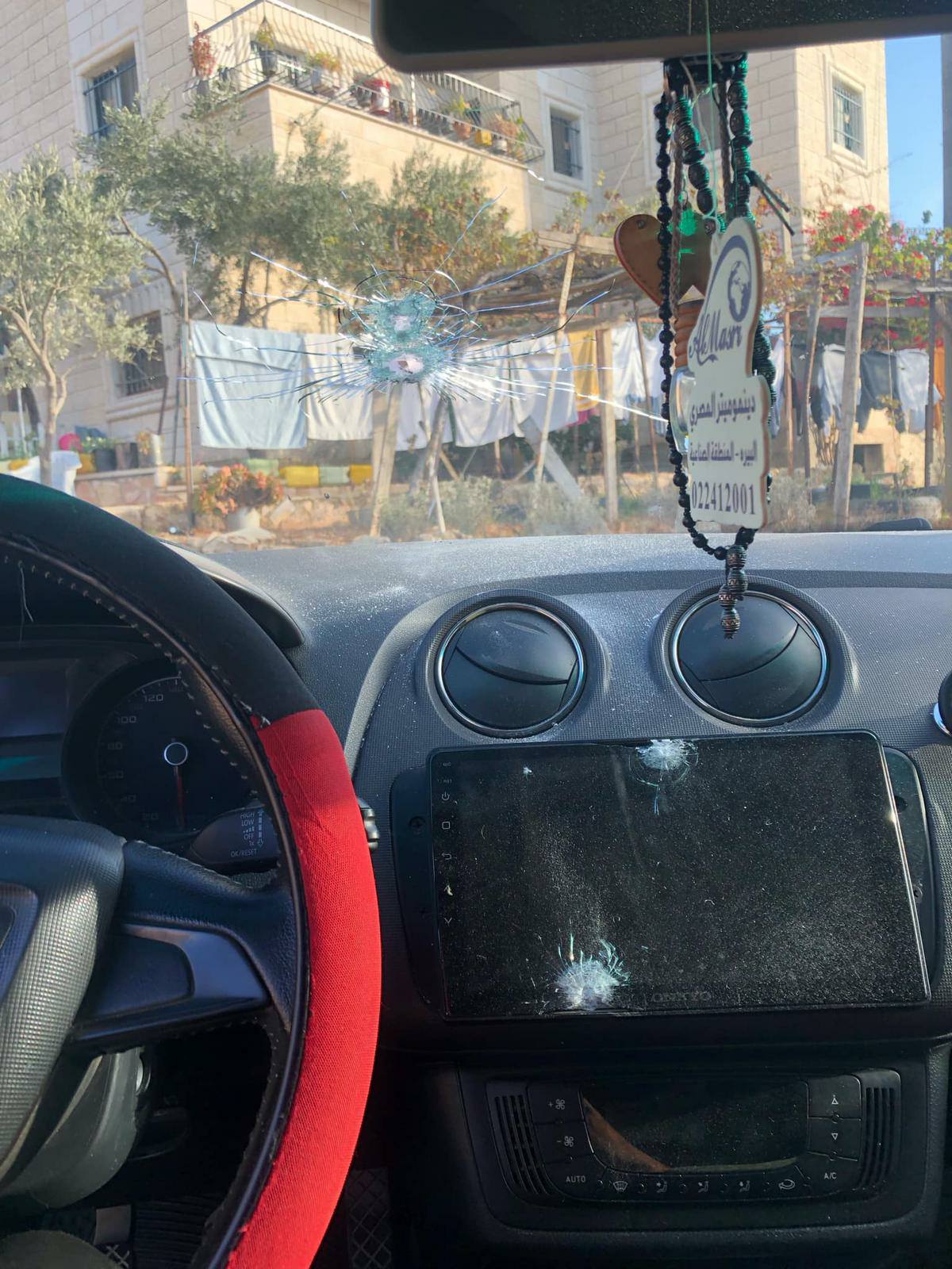 Un blessé par les balles de l'occupation à Turmus Ayya, au nord de Ramallah